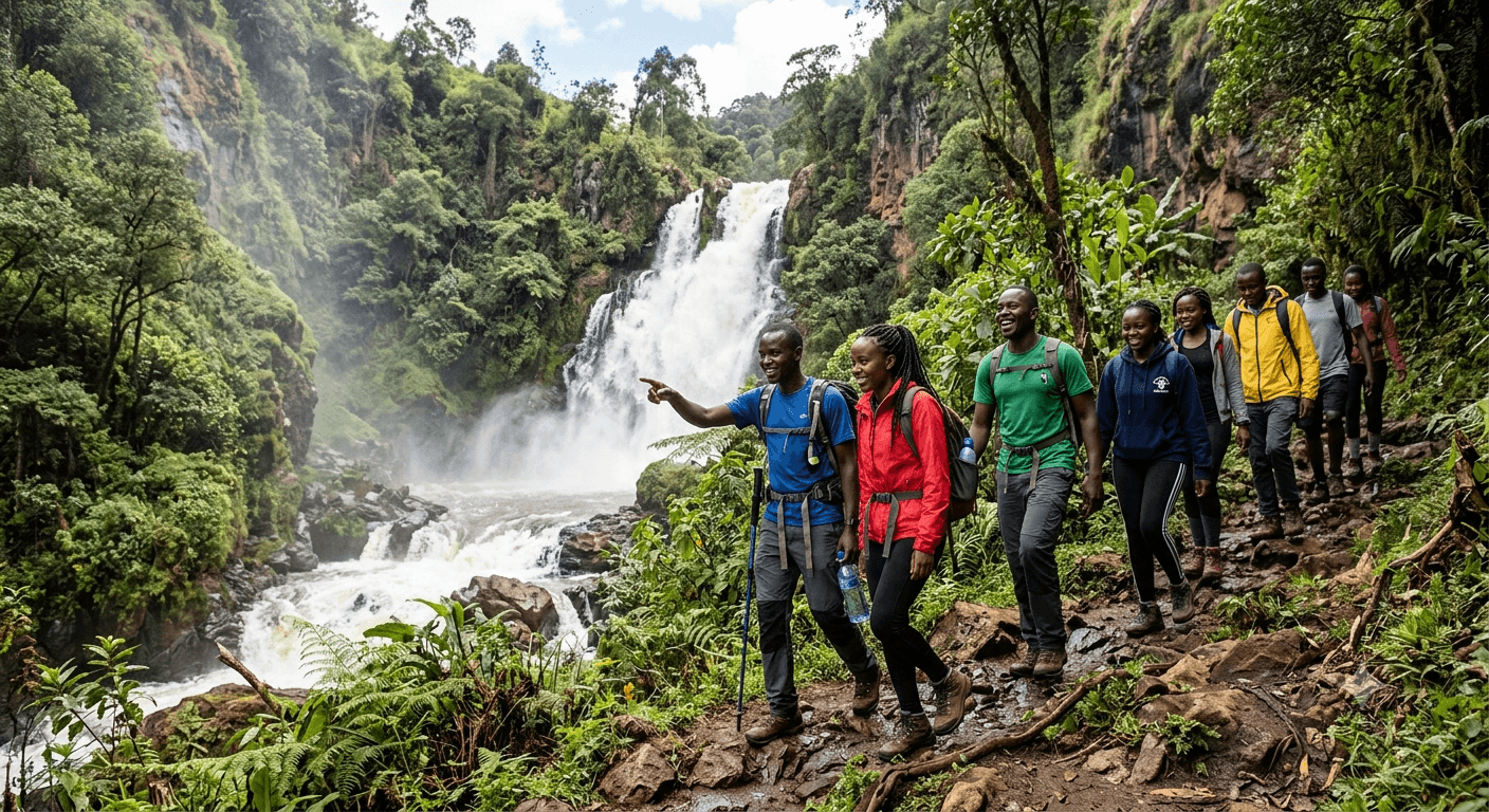 The Velmara Safaris team on safari
